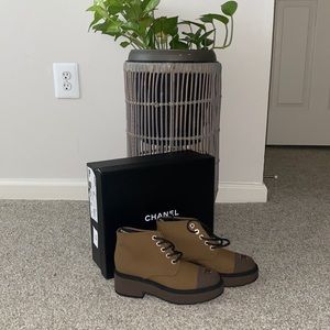 Chanel Moto Boots
